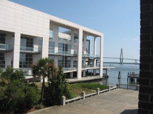Another view of the harbor and the acquarium.