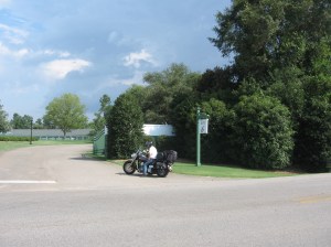 OK, this is it. Andy at Gate 6 of the Augusta National Golf Course! -- That's all today folks.